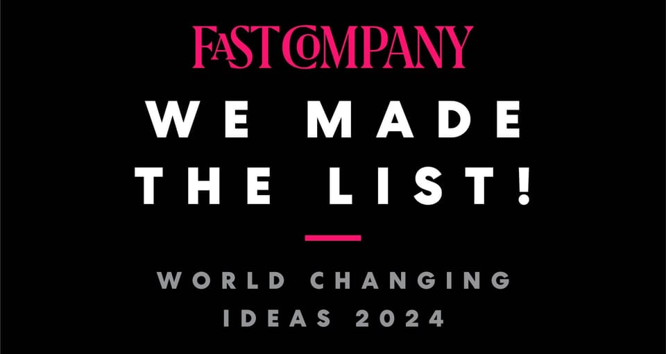 Prewitt Ridge Named to Fast Company’s 2024 World Changing Ideas